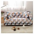 thumbnail image 1 of 2 Seater Stretch Chair Sofa Covers Couch Cover Elastic Slipcover Protector, 1 of 1