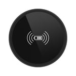 Chargeur sans fil,15W Max Pad de recharge sans fil,Embedded 15W Chargeur sans fil de bureau, téléphone intelligent