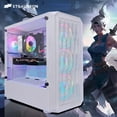 thumbnail image 3 of STGAubron Gaming PC Computer Desktop, AMD Ryzen 5 2600G up to 3.9G, GeForce RTX 3050 6G, 16G DDR4, 1T SSD, WiFi 6, BT 5.2, RGB Fan x4, Windows 11 Home, 3 of 5