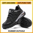 thumbnail image 4 of ywluxe Men's & Women's Safety Shoes - Lightweight, Anti-Slip, Breathable, Insulated & Wear-Resistant, Steel Toe/Composite Toe with Puncture Proof for Outdoor & Construction Sites, 4 of 9