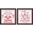thumbnail image 1 of Great Art Now Vintage Christmas Treats by Elizabeth Medley, 2 Piece Framed Art Set Each 13"W x 13"H, 1 of 3
