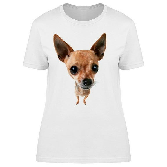 Bobblehead Chihuahua T-Shirt Women -Image by Shutterstock, Female Small
