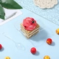 thumbnail image 4 of 100 Set 5 oz Small Plastic Dessert Cups with Spoons, Clear Appetizer Cups for Parties Mini Serving Bowls, Hors D'oeuvres Plates, 4 of 6