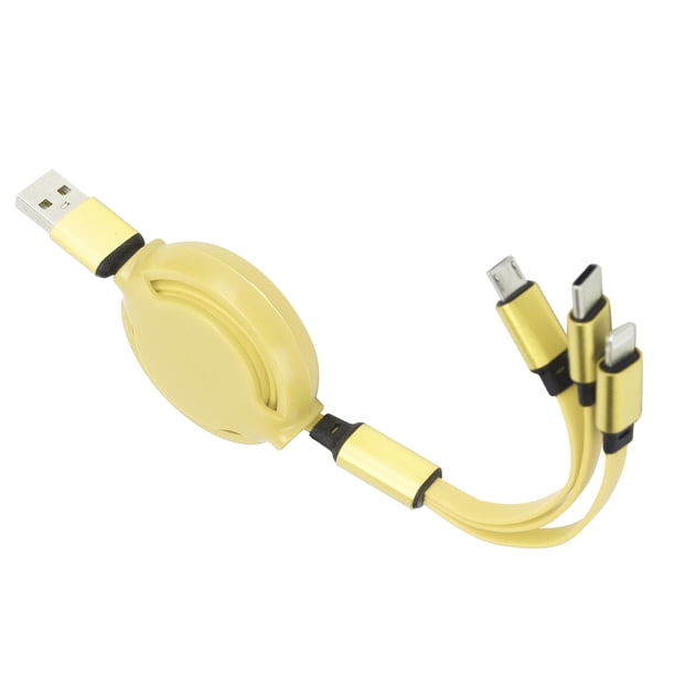 3 In 1 Charger Cable Multi Retractable Charger Cord 3a Retractable Charger 3a Multiple Charging Cord Phone Multi Retractable Charger 3 In 1 Multi Retractable Charger Cable 3A With ANGGREK Electrónicos