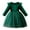 Green, variant on Splozh Girls Long Sleeve Dress Christmas Girls Long Sleeve Dress Flying Sleeve Star Mesh Princess Dress Christmas Performance Clothes Red,2-3 Years