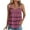 Hot Pink, variant on Quinlirra Tank tops 2025 Women's Spring And Summer New Tank Eyelet Embroidery Scoop Neck Fashion Print Casual Fashion Top