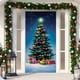 thumbnail image 4 of Cortina Para Puerta Navideña, Cubierta Para Puerta, Cubierta Para Puerta De Papá Noel, Tapiz Decorativo, Cortina Para Puerta De Fiesta, Tapiz Para Puerta, Decoración Para Fiesta De Navidad, 4 of 4