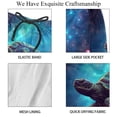 thumbnail image 4 of luoweisi Men's Beach Shorts Quick Dry Swim Trunks with Mesh Lining Sea Turtle L, 4 of 5