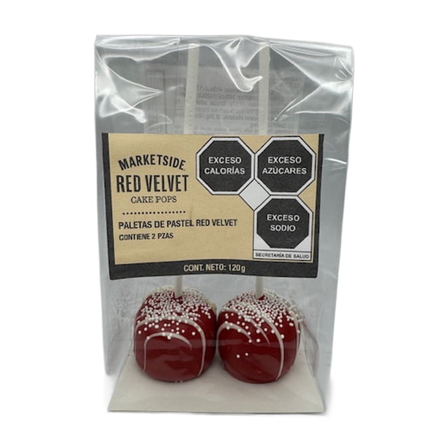 Cake Pops de Red Velvet 2 pieza