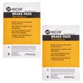 thumbnail image 2 of Niche Rear Right Brake Pad for Can-Am Defender HD10 Semi-Metallic UTV 2 Pack 519-KPA2342D, 2 of 5