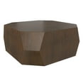 thumbnail image 3 of Eisley 39 inch Wide Acacia Wood Contemporary Coffee Table in Walnut, Assembled, 3 of 10