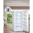 thumbnail image 7 of SMETA 13.8 cu ft Upright Freezer Frozen Food Storage Appliance Freezer Easy Clear, 7 of 7