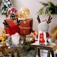 thumbnail image 4 of Christmas Tree Pendant Fine Workmanship Eco-friendly Easy To Hang Tear-resistant Eye-catching Decorative Bright Color Xmas Tree Hanging Cloth Elk Doll, 4 of 5