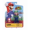 thumbnail image 1 of Figura de Acción Luigi de Super Mario 10 cm con Hongo Rojo, 1 of 1