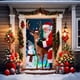 thumbnail image 2 of Yhmxh Tapiz para puerta de Navidad, 2 of 6