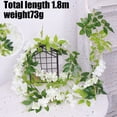 thumbnail image 2 of Artificial Wisteria Flower Vine Garland - High Quality Wedding & Home Decor, 2 of 5
