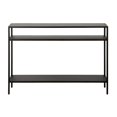 thumbnail image 1 of Henn&Hart 42" Blackened Bronze Metal Console Table, 1 of 7