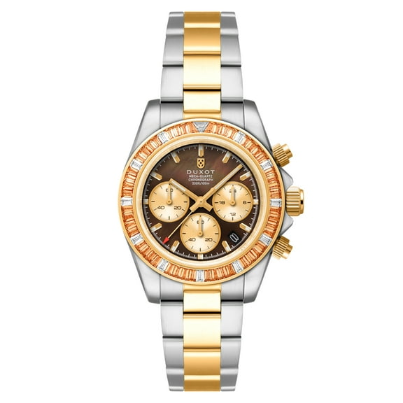 Duxot Accelero Rainbow Stainless Steel 40mm Meca-Quartz Wristwatch DX-2064-77