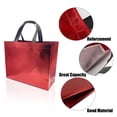 thumbnail image 3 of Reusable Shopping Bags Gift Bags with Handles Perfect for Party Favor Bags Grocery Bags Multicolor 12 Pack, 3 of 7
