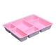 thumbnail image 2 of Organizador de cajones de fieltro, bandeja, organizadores de escritorio, caja de almacenamiento multiusos, contenedores de almacenamiento Rosa Gris, 2 of 9