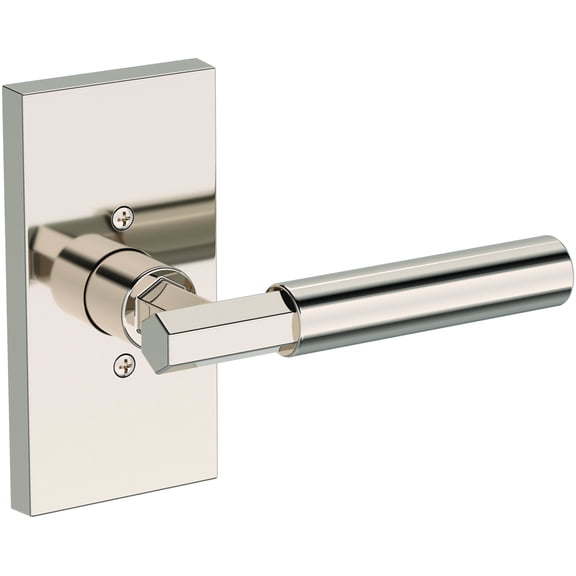 Baldwin HDRIDCFR055 Riddling Non-Turning One-Sided Dummy Door Lever - Nickel
