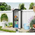 thumbnail image 5 of Villeston 2.7' x 1.8' High Quality Galvanized Iron Sheet, Waterproof Design, with a Solid Lock System, Easy to Assemble and Move,Black, 5 of 8