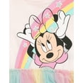 thumbnail image 3 of Disney Minnie Mouse Rainbow Toddler Girls Dress Toddler to Big Kid, 3 of 5
