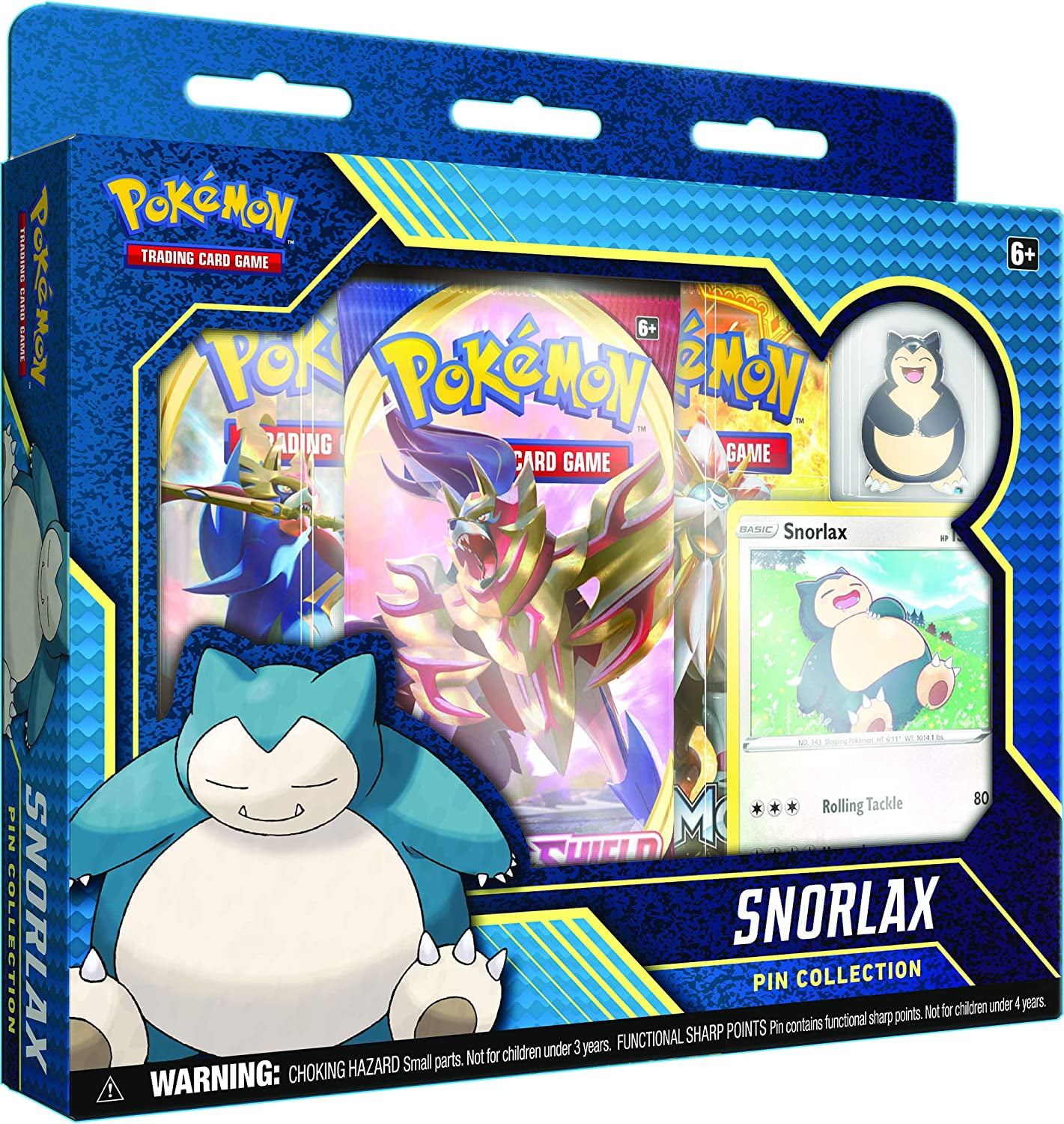 Pokemon TCG: Snorlax Pin Collection- 1 Foil Promo Kuwait | Ubuy