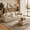 Beige-3 Seater&1 Ottoman, variant on Ardellon Modern Accent Chair, Chenille Fabric Modular Couch for Living Room and Small Spaces, Compose 2/3/4 Seat Couch, Gray