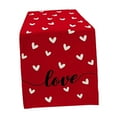 thumbnail image 4 of Siruishop Chemin de Table de la Saint-Valentin 13x72 Pouces Décoration de Table à Manger pour Anniversaire, 4 of 8