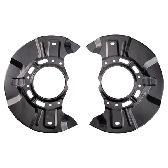 TRQ Front Brake Dust Shield Set BCA38525 Fits Select 2009-2013 Toyota Matrix