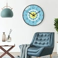 thumbnail image 2 of 8Inch Kids Wall Clock Early Learning Time Management Quiet Telling Time Teaching Clock For Bedrooms Classrooms, 2 of 9