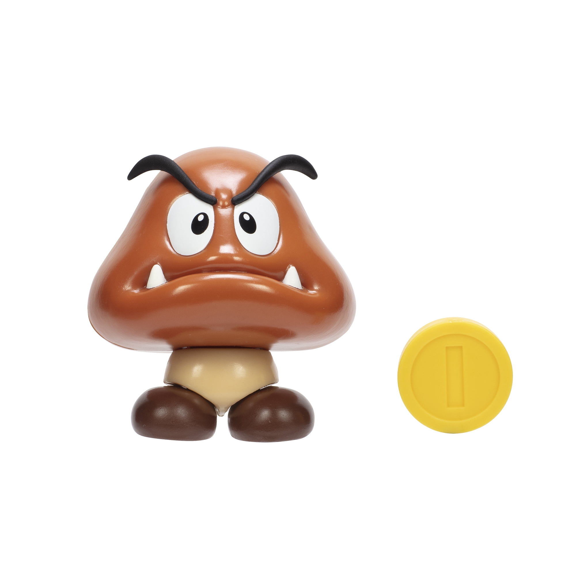 Super Mario Bros Collectible Child Action Figures, Plastic Brown, 9.00 x 2.00 x 4.00 Inches, 0.24 lb
