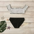 thumbnail image 4 of HIPYLO Baby Two Piece Swimsuit Cute Bikinis for Teens Best Gifts for 6 Month Old Tween Swim Suit Swimming Gifts Girls 2t Girls Swimsuit Rash Guards Girls Long Sleeve Girls Size 14 Swimsuit 12-18, 4 of 4