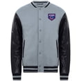 thumbnail image 2 of Men's Levelwear Gray Chicago Cubs Varsity Paragon Jacket, 2 of 3
