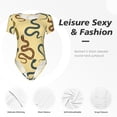 thumbnail image 6 of Naloa Various Snake Women's Short-Sleeved Onesie, One-Piece Swimsuit for Parties, dates, clubs - XX-Large, 6 of 9