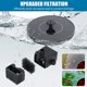 thumbnail image 4 of Fuente solar flotante para exteriores de 6 V/1,0 W, bomba solar para estanque y bomba de agua solar con 7 boquillas, para baños de pájaros, acuarios, estanques, decoraciones de jardín y cuatro barandi, 4 of 5