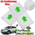 thumbnail image 2 of 2pcs Carbon Fiber Cabin Air Filter Conditioning Filters For Honda CRV CEV CIVIC, 2 of 9