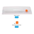 thumbnail image 3 of Unique Bargains 12 Inch Paper Cutter, A4 Size Portable Paper Trimmer Slicer Scrapbooking Tool with Cutter Head Blade, White, 3 of 7