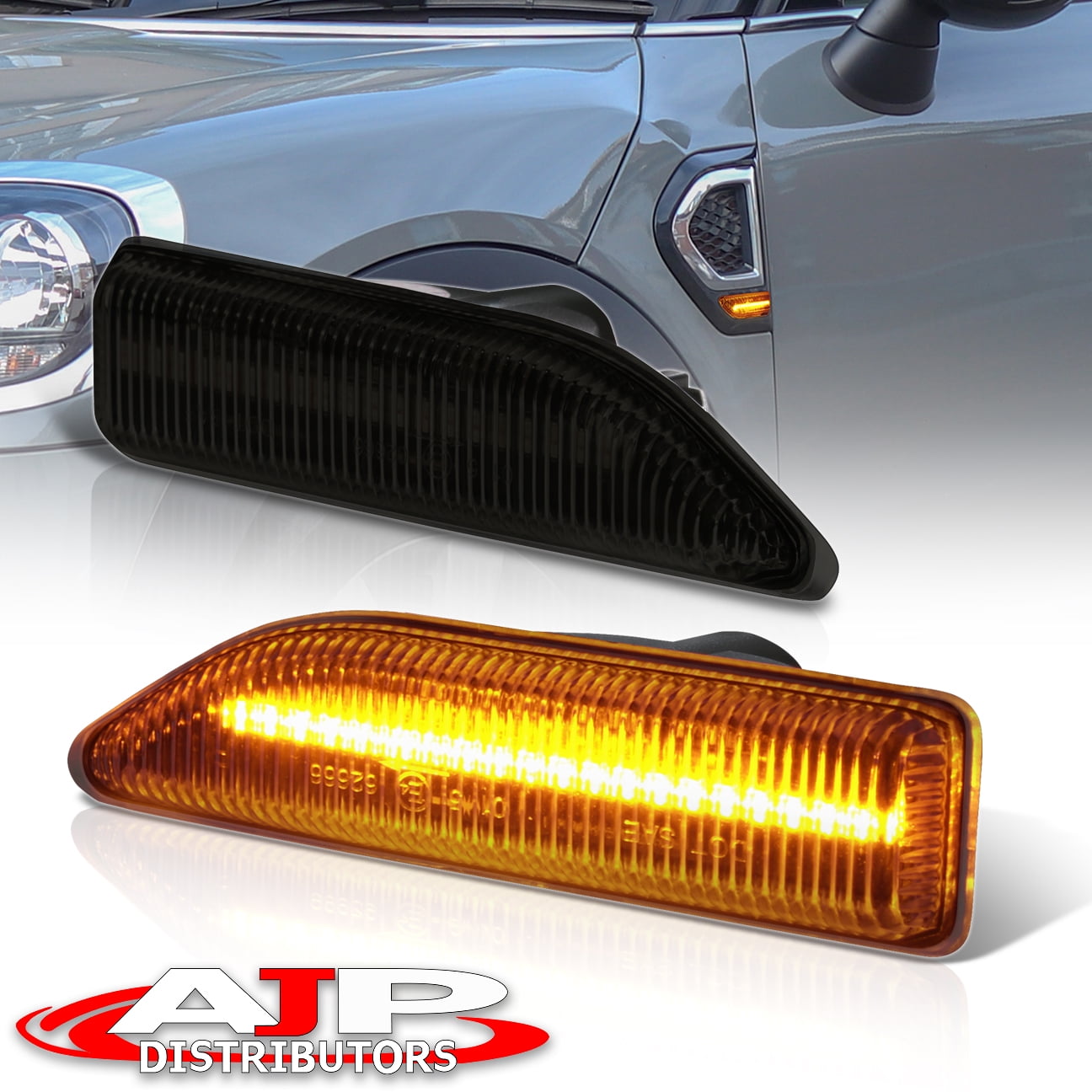 Mini Cooper Side Marker Flasher Blinker Lights White Countryman OEM Car