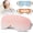 Pink, variant on CNV Hot & Cold Compress Eye Massager with 14 Massage Nodes, Rechargeable Eye Relief Mask Built-in Bluetooth Music, Relieve Migraine & Eye Strain, Improve Sleep, Ideal Gift for Men Women