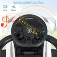 thumbnail image 3 of OLAKIDS 3 in 1 Push Car for Toddlers, Licensed Maserati Baby Stroller Sliding Walking Car with Push Handle, Horn, Music, Underneath Storage, Foot-to-Floor Ride on Toys for Boys Girls, 3 of 9