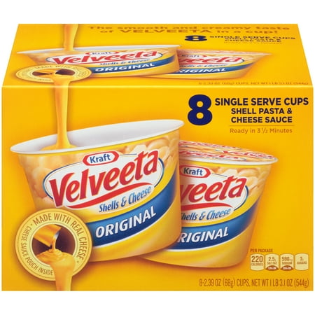 UPC 021000054091 product image for Velveeta Original Shells and Cheese Cups  8 ct - 19.12 oz Box | upcitemdb.com