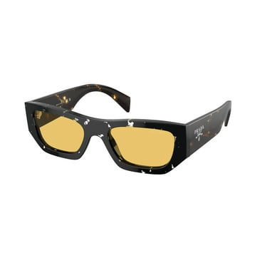 Sunglasses Prada PR A 1 S 15O10C Havana Black Transparent Yello