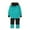 Sky Blue, variant on lnmuld Kids One-piece Solid Color Boys All Weather Thermal Snowsuit Windproof Softshell Ski Overall with Detachable Hood for Outdoor Winter Adventures Size:4-5 Years
