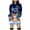 Z1-Dark Blue, variant on Drie Christmas Hoodie Dress for Women Womens Christmas Xmas Oversize Turtleneck Pullover Sweater Dress with Pockets Dark Blue,L