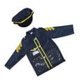 thumbnail image 4 of Conjunto De Disfraces De Oficial, Disfraz De Juego De Rol De Policía Lavable A Máquina, Reutilizable Y Fácil De Limpiar Para Niños, 4 of 7