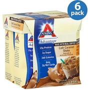 Atkins Advantage Cafe Caramel Shakes, 11 Fl oz, 6 Ct