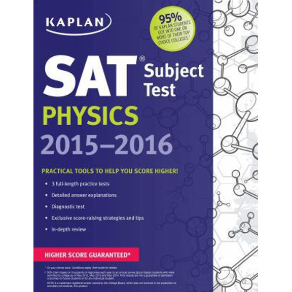 Pre-Owned Kaplan SAT Subject Test Physics 2015-2016 (Kaplan Test Prep) (Paperback) 1618658476 9781618658470