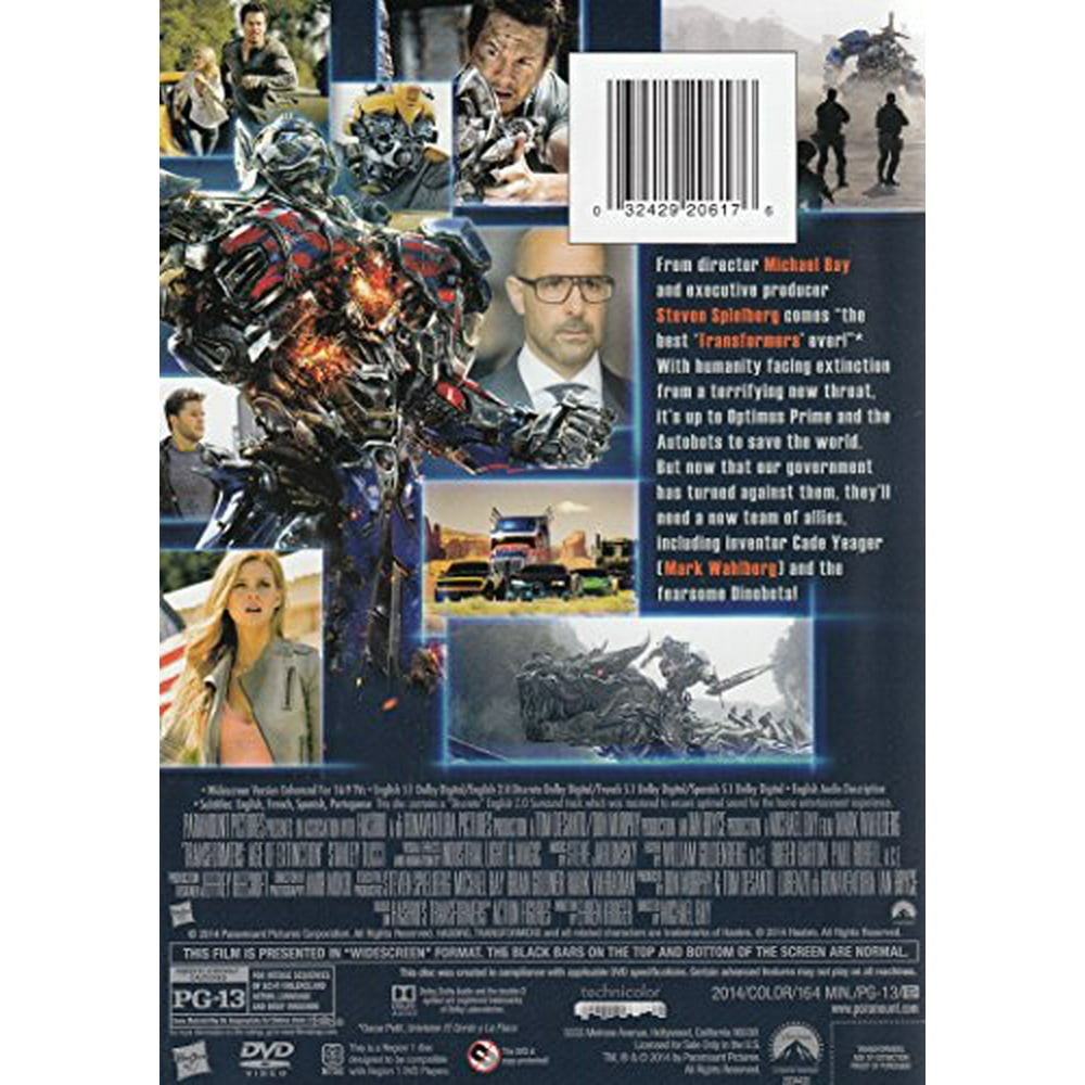 Transformers Age of Extinction (DVD)